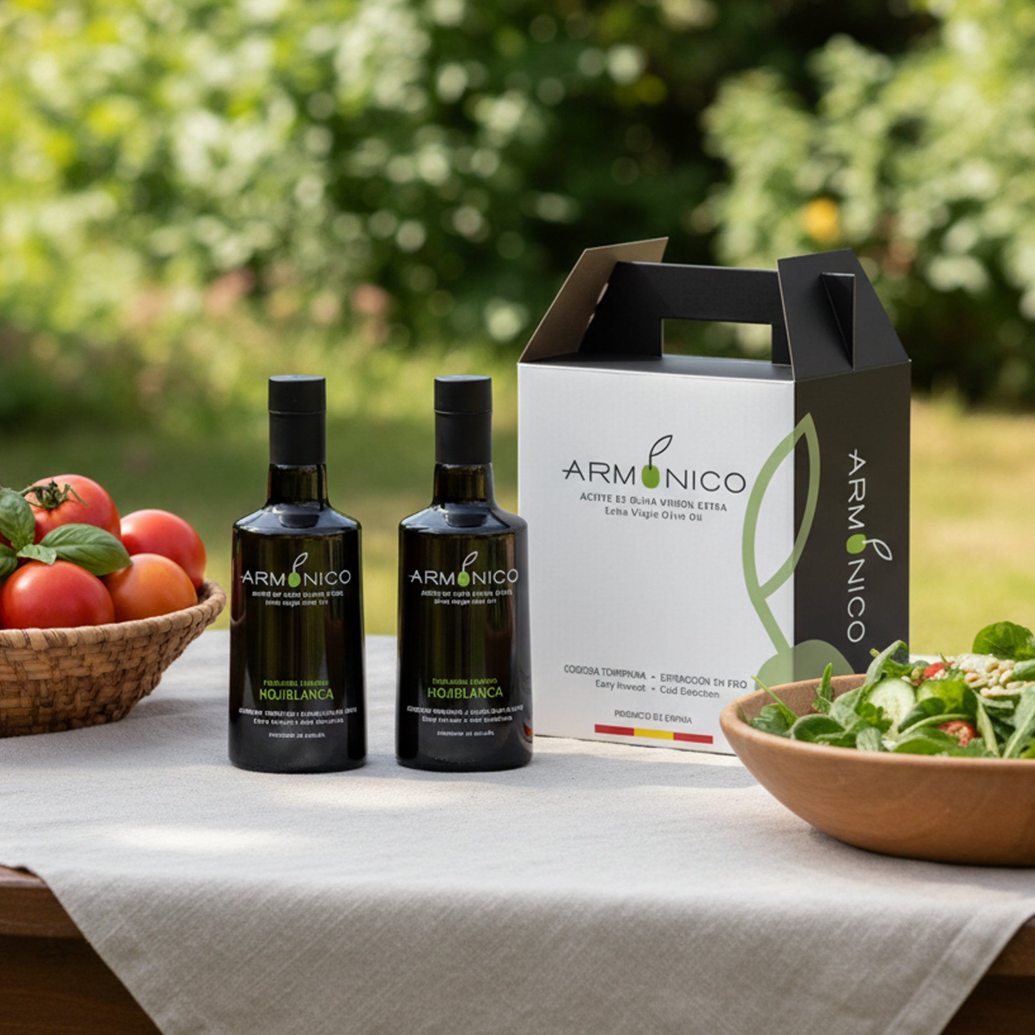 Double Box Bottles 500 ml Oil