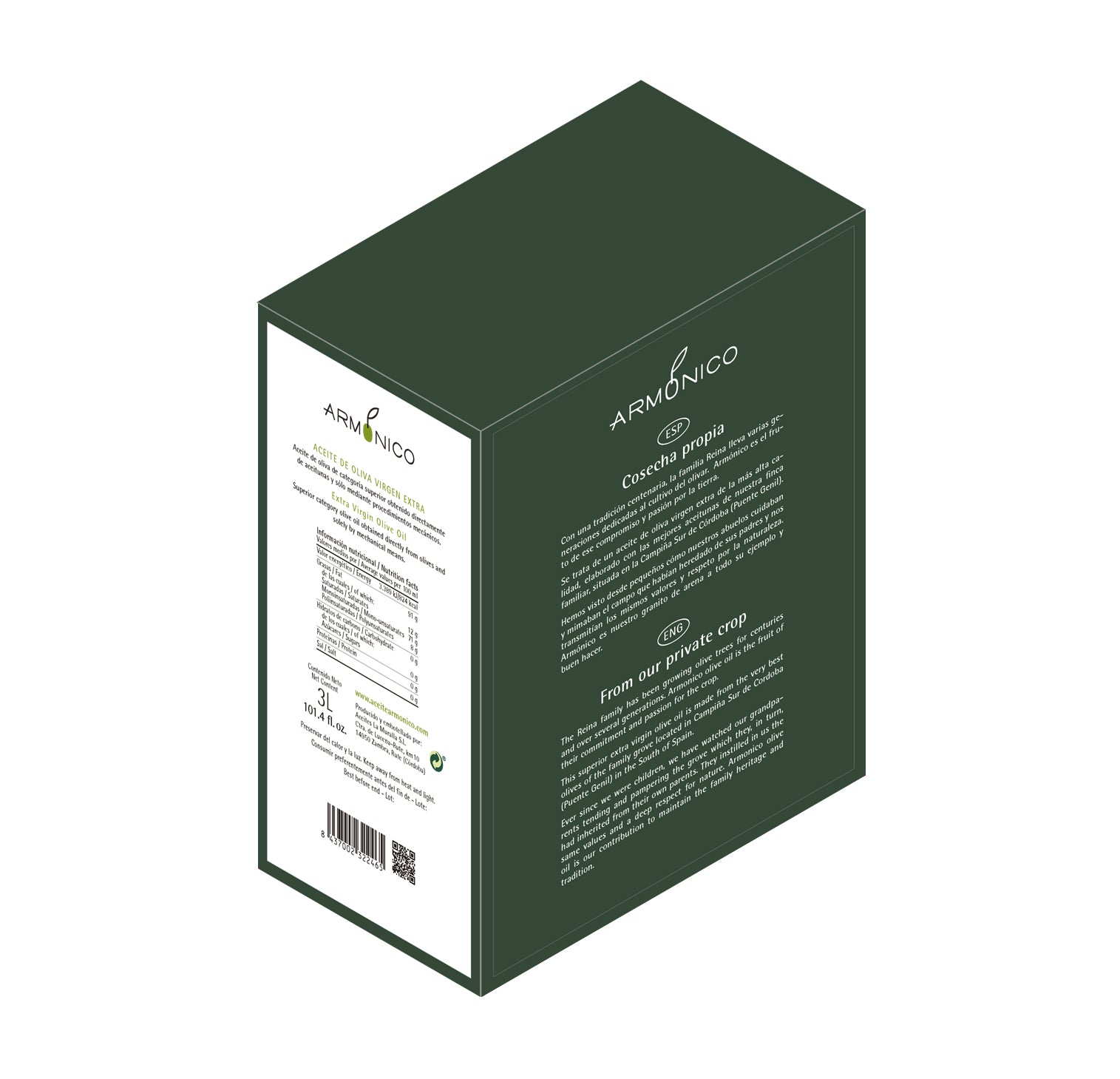 Bag in Box EVOO Premium - Selection 3 liters
